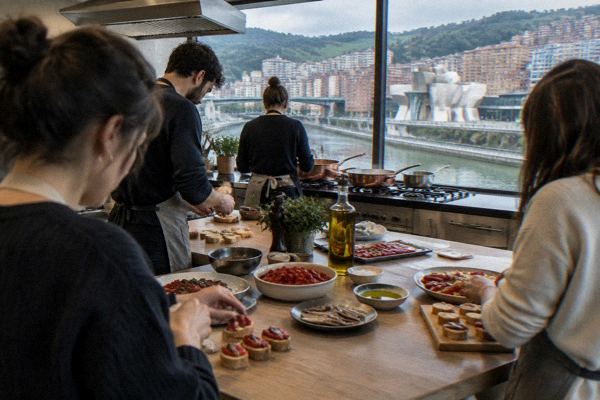 Bilbao: Traditional Basque Pintxos Cooking Class
