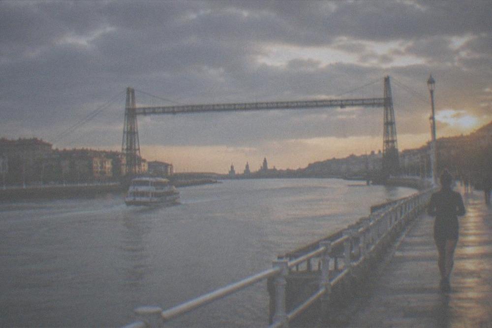 The transporter bridge over the Nervion estuary between Portugalete and Getxo