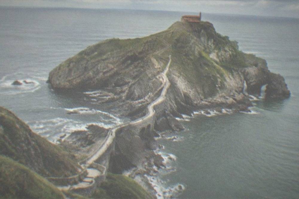 The rocky islet of San Juan de Gaztelugatxe with its stone causeway curving into the sea